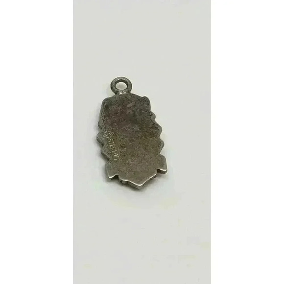 Vintage Charm 925 Sterling Silver Buffalo Head Southeast HS High School 3D - Picture 3 of 5